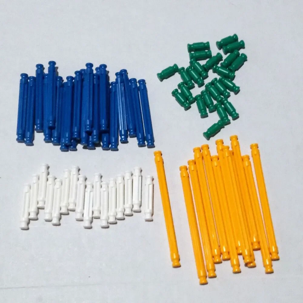 K'Nex Replacement Part Lot-400 Pieces-Medium Speed Motor-Rods-Connectors-Gears
